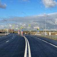 В поселке Новоселье Ленинградской области готовится к вводу новая автомобильная дорога длиной более километра