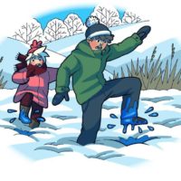 Правила поведения на природе для безопасных зимних прогулок
