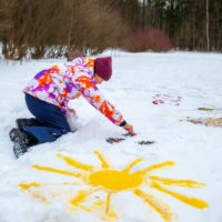 Департамент природопользования приглашает москвичей на фестиваль «Снежный холст» – создаем съедобные картины для диких зверей и птиц